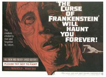 The Curse Of Frankenstein Poster 1
