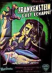 The Curse Of Frankenstein Poster 2