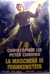 The Curse Of Frankenstein Poster 3