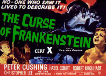 The Curse Of Frankenstein Poster 5