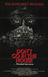 Don't Go in the House Poster