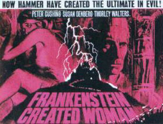Frankenstein Created Woman Poster 4