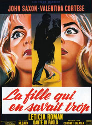 The Girl Who Knew Too Much Poster 1