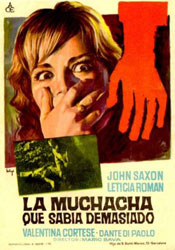 The Girl Who Knew Too Much Poster 3