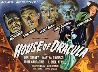 House of Dracula Poster 1