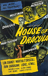 House of Dracula Poster 2