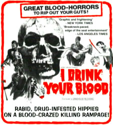 I Drink Your Blood Poster 2