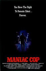 Maniac Cop Poster 2