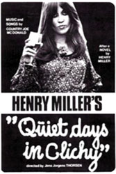 Quiet Days In Clichy Poster 2