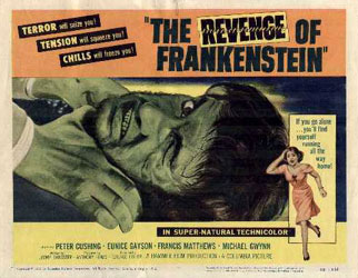 The Revenge Of Frankenstein Poster 4