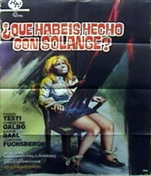 What Have They Done to Solange? Poster 1