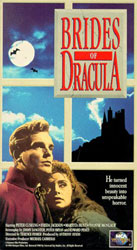 The Brides of Dracula Video Cover