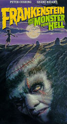 Frankenstein And The Monster From Hell Video Cover 2