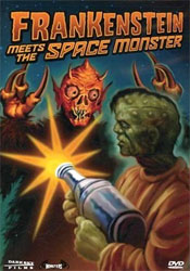 Frankenstein Meets the Spacemonster Video Cover 1