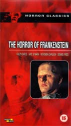 The Horror Of Frankenstein Video Cover 2