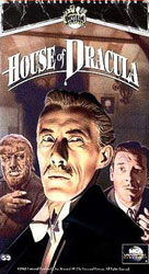 House of Dracula Video Cover