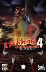 A Nightmare on Elm Street 4: The Dream Master Video Cover 2