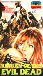 Return of the Evil Dead Video Cover 4