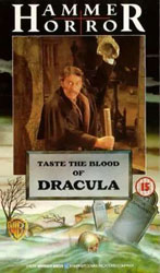 Taste the Blood of Dracula Video Cover 4